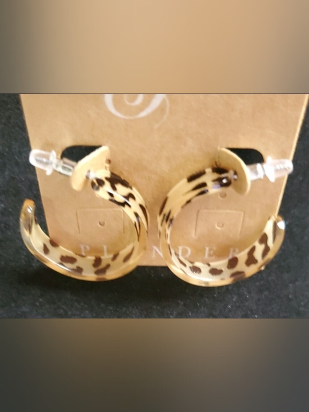 Plunder Design Acrylic Earrings